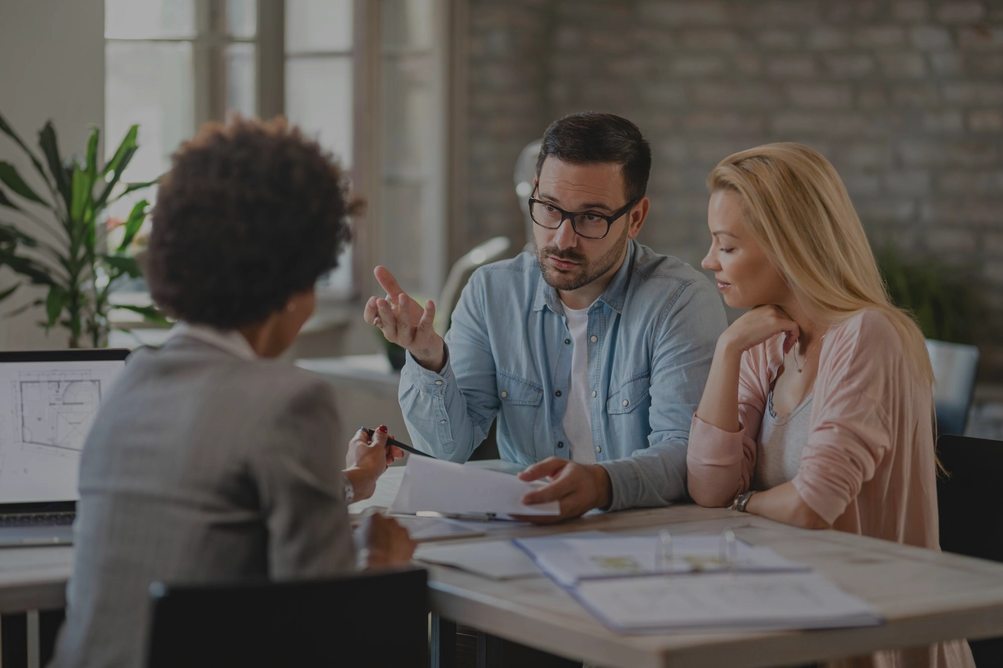 Career counseling session helping individuals with professional growth